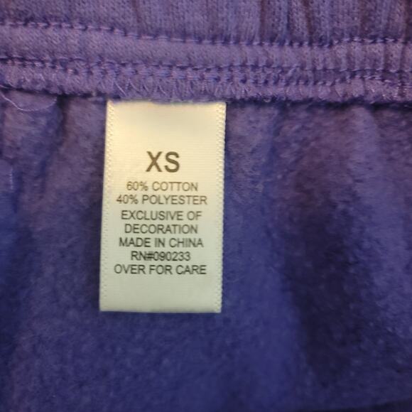 Playboy by Pacsun Purple Happy Camper Women's Lounge Hiking Shorts XS - Picture 4 of 4